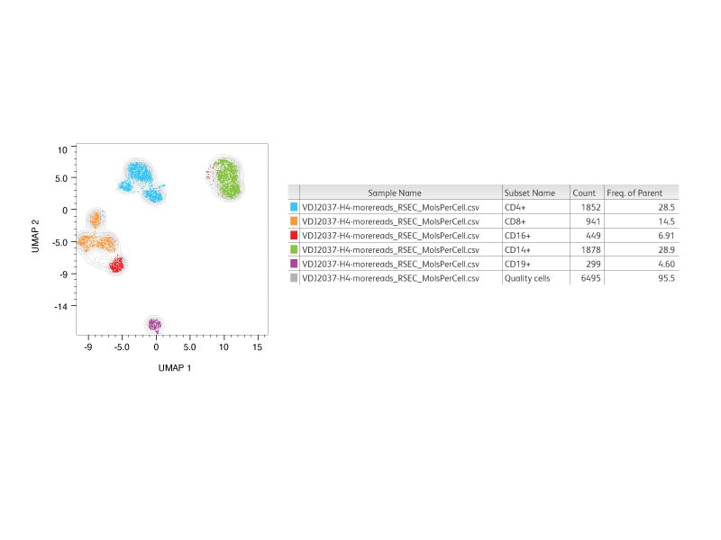 UMAP Plot for Gene and Protein Markers UMAP Plot for Gene and Protein Markers